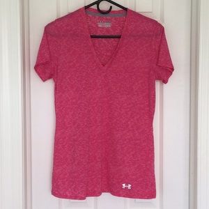 Pink Underarmour top